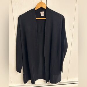 Chico’s Drapey Front Sweater Cardigan